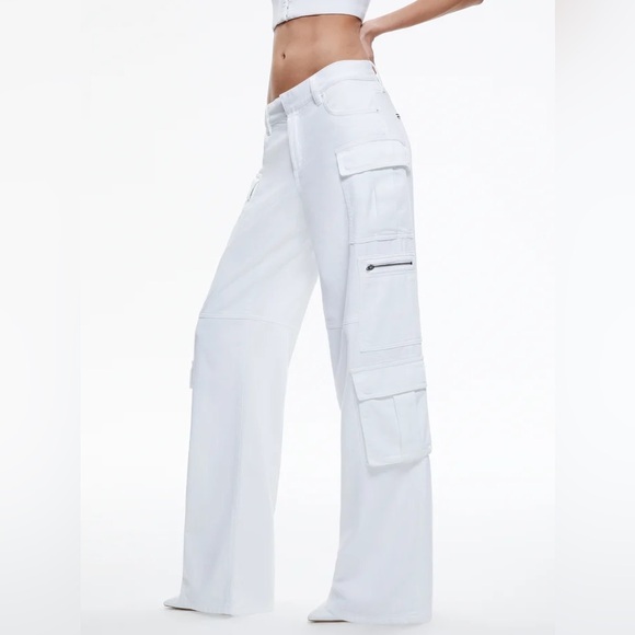 ALICE + OLIVIA - Cay Cargo Jean